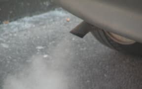 exhaust fumes