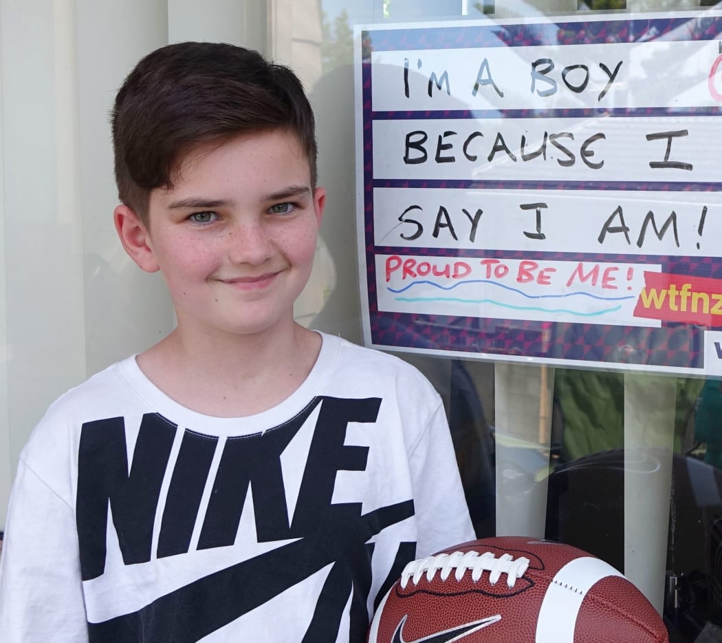 Intermediate student Ben is a a female to male trans boy