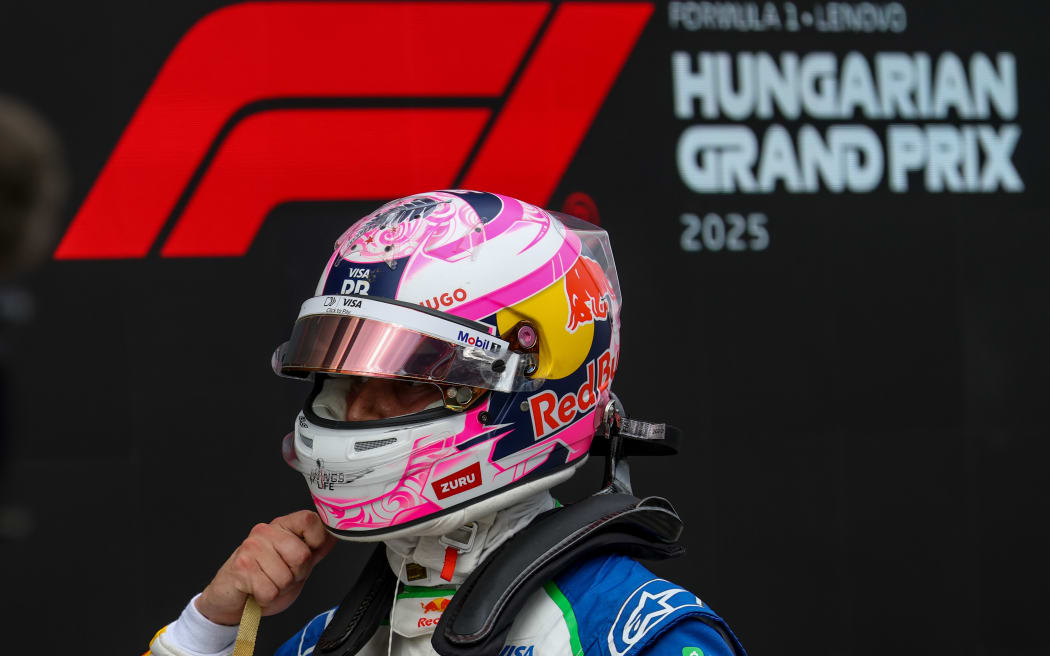 New Zealand F1 driver Liam Lawson.