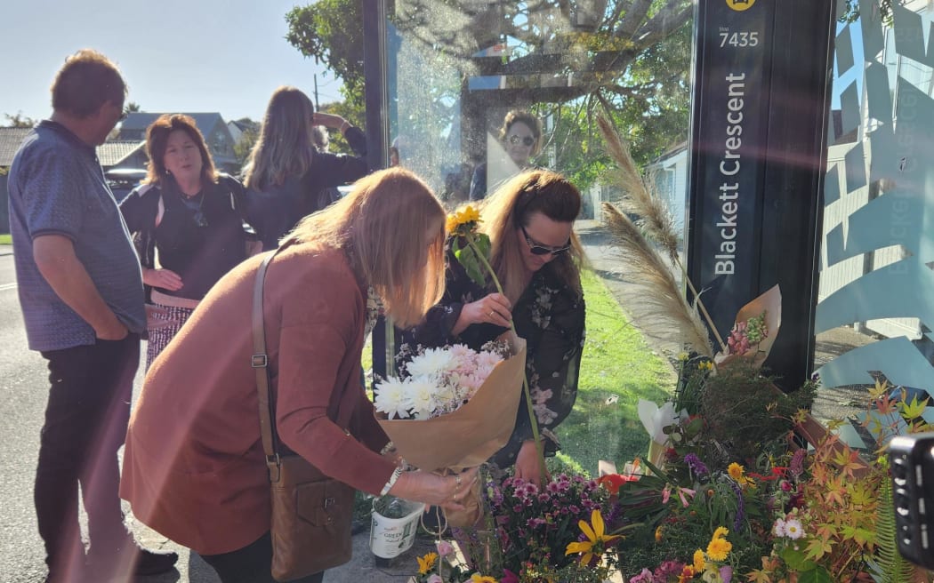 Vigil for Kyle Whorrall in Auckland who was attacked at an Auckland bus stop