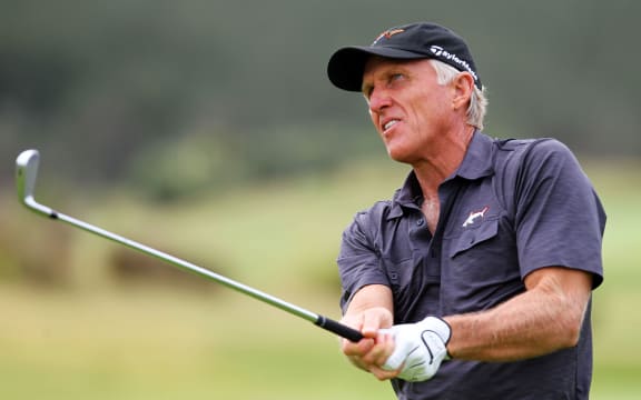 Australian golf legend Greg Norman