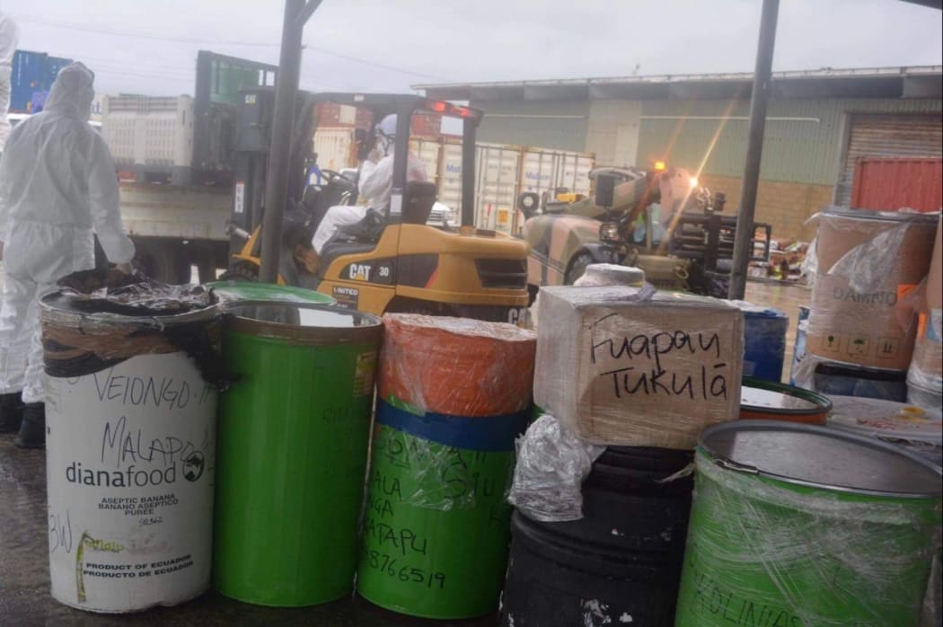 The first shipment of aid sent to Tonga by New Zealand community members and businesses is finally being unpacked after completing mandatory quarantine on Tongatapu