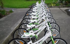 The stolen bicycles looked similar to these.