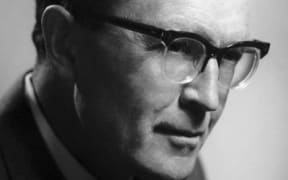 Douglas Lilburn, photographed by Spencer Digby (ca.1964)