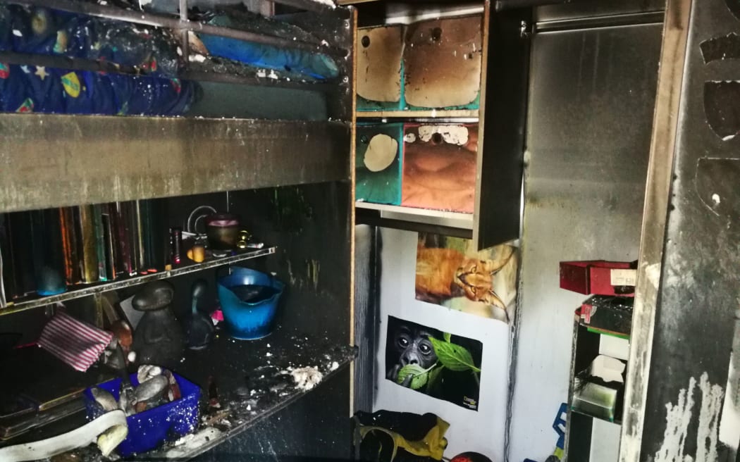 House fire in Bombay, Auckland