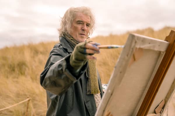 Pierce Brosnan, best known for playing James Bond, stars in Four Letters of Love in the character of painter William Coughlan.