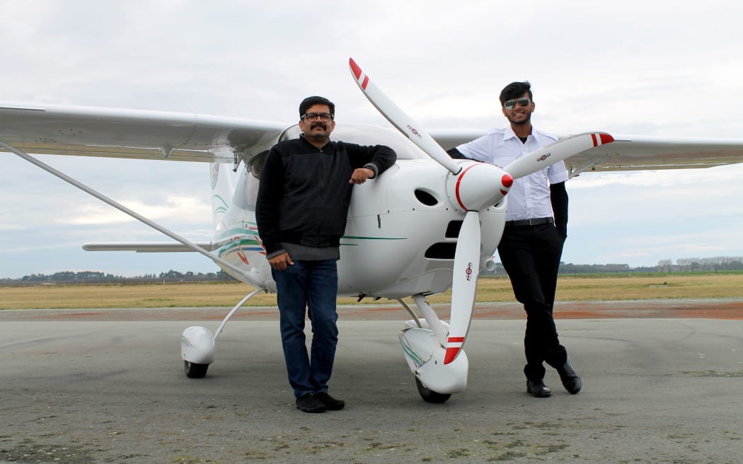 Ramesh Kumar and his son, Rohit Ramesh.