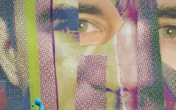 collage image of Sufjan Stevens' face