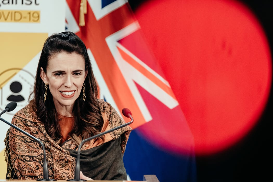 (File photo) Prime Minister Jacinda Ardern, February 2021.