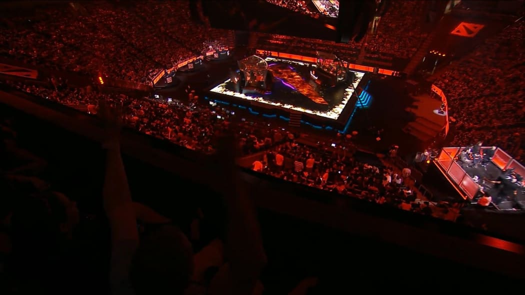 The crowd at Key Arena, which can hold more than 17,400 people, was lively and raucous.
