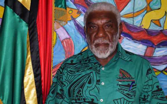 Vanuatu Prime Minister Joe Natuman