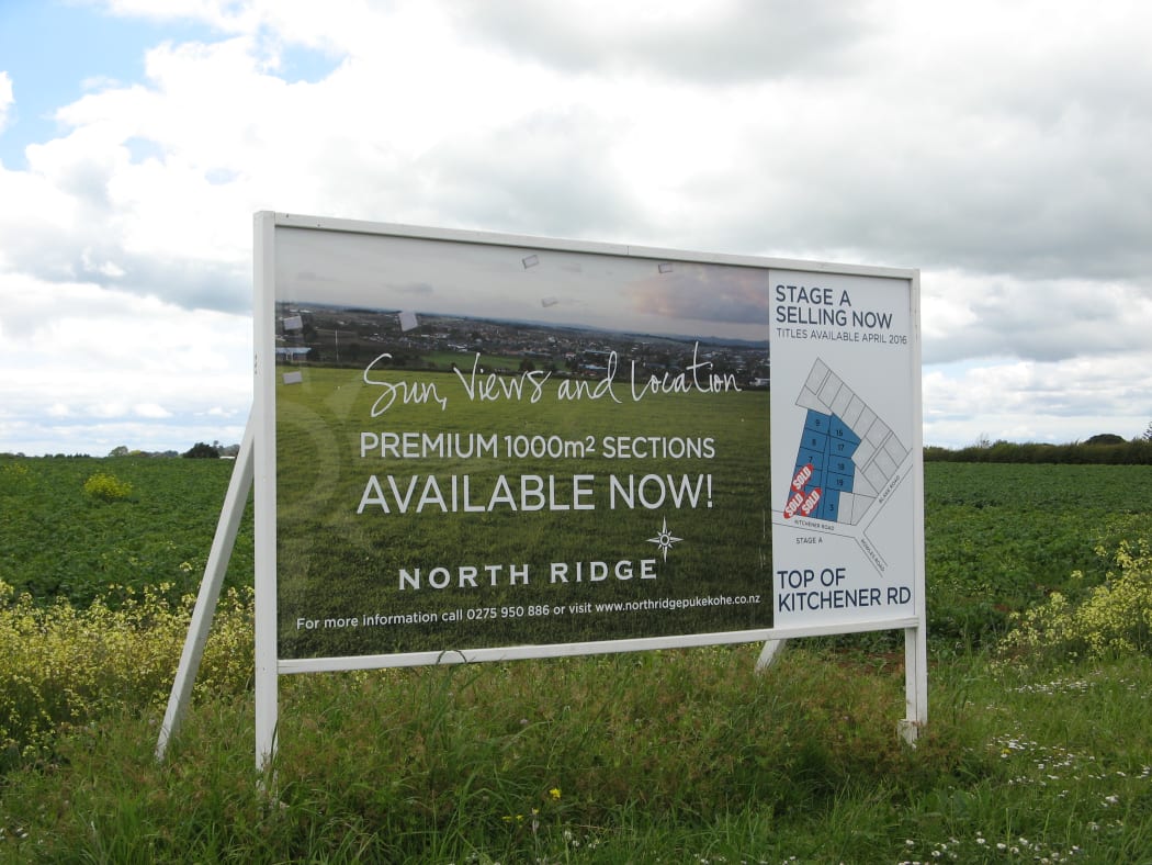 Production land selling for houses