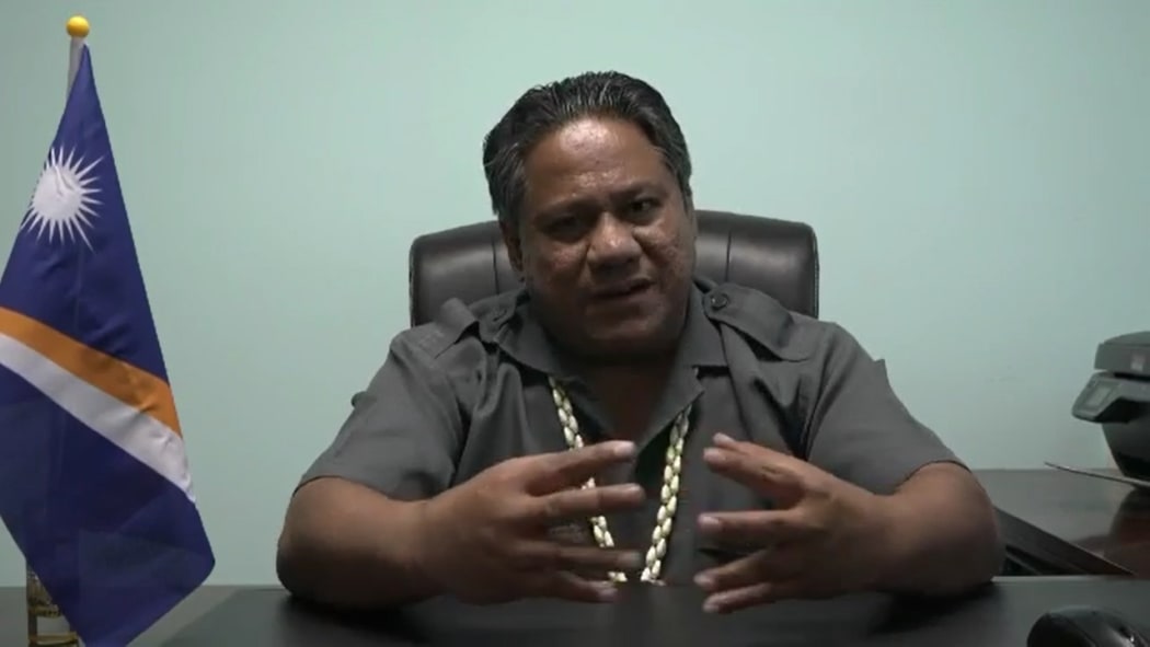 Marshall Islands Health Minister, Bruce Bilimon