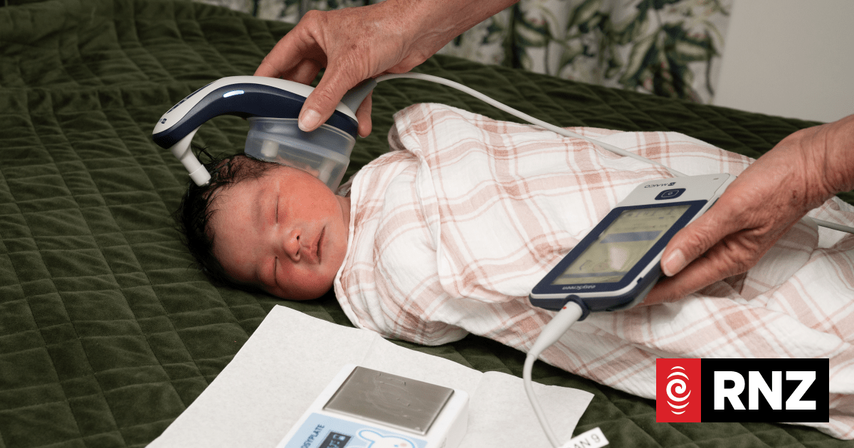 New invention sees newborn babies stay asleep during hearing checks