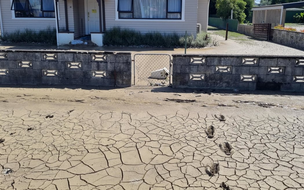 Damage from Cyclone Gabrielle in Wairoa.