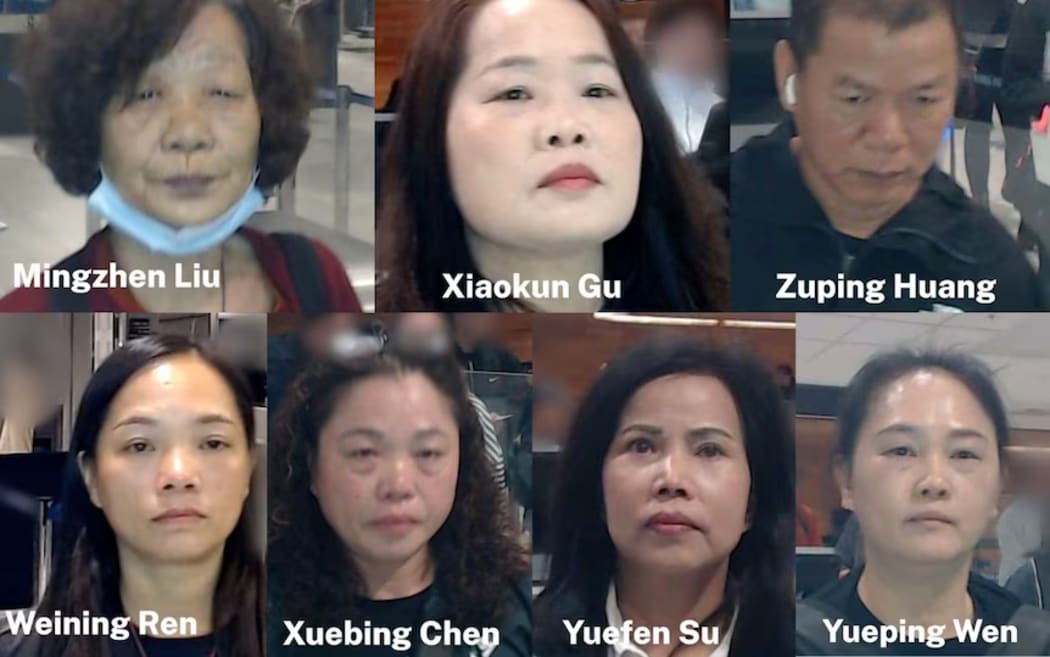 Warrants were issued for seven people in connection to blessing scams in early July.  (Supplied: NSW Police)