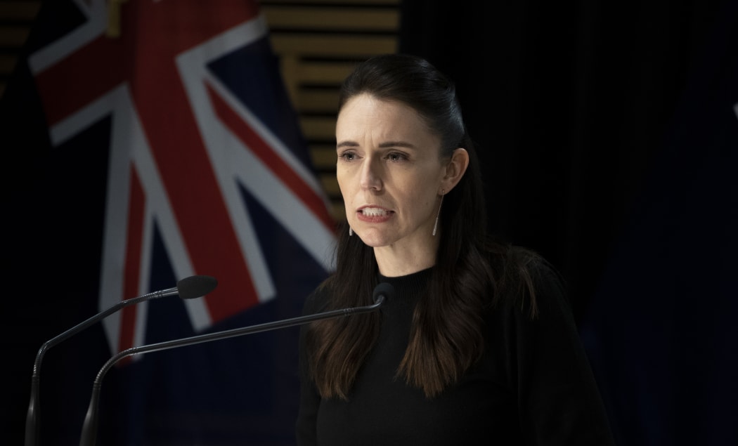 Prime Minister Jacinda Ardern gives a Covid update on 21 September