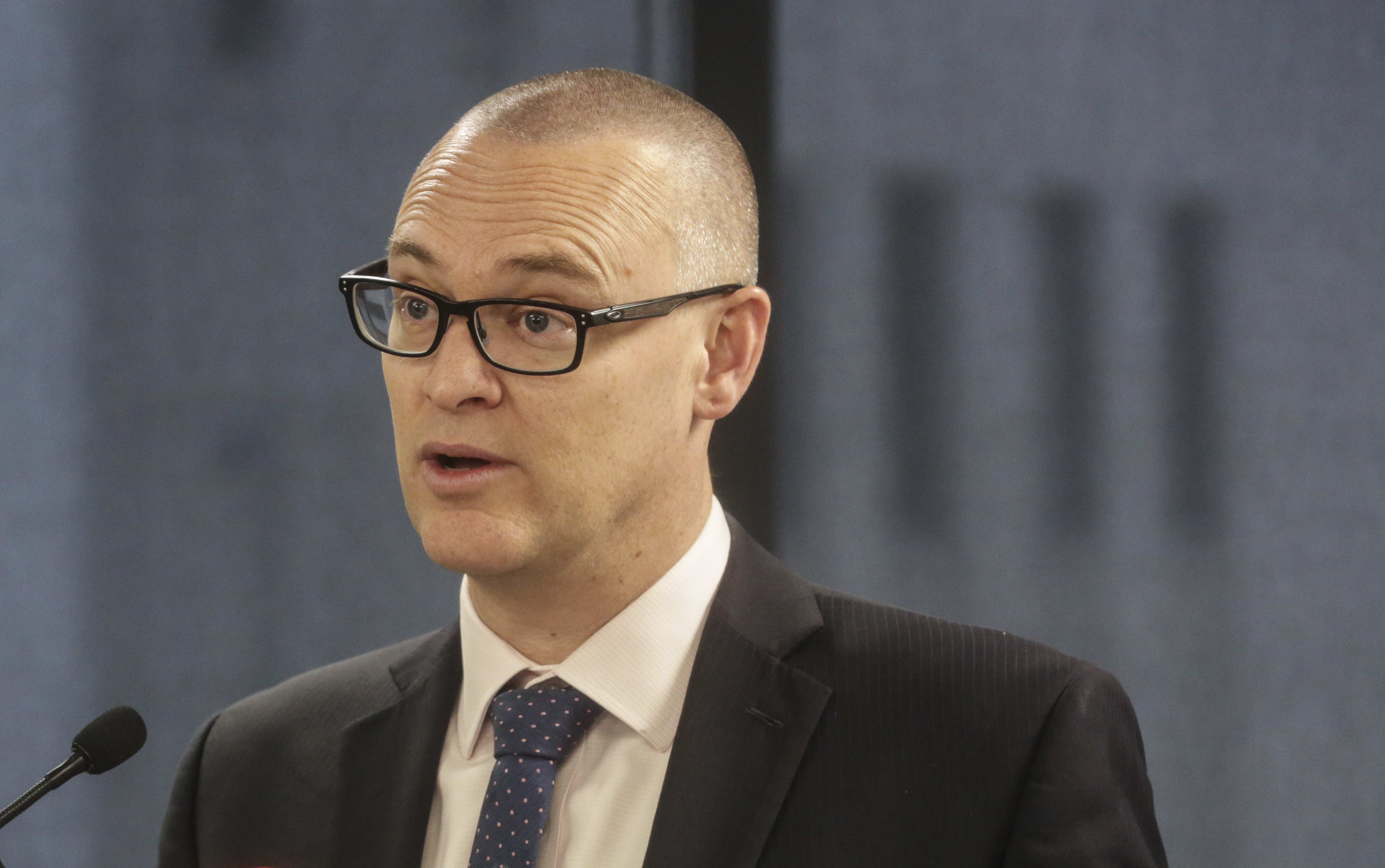 Health Minister David Clark.