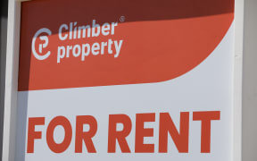 A For Rent sign in Hobsonville Point