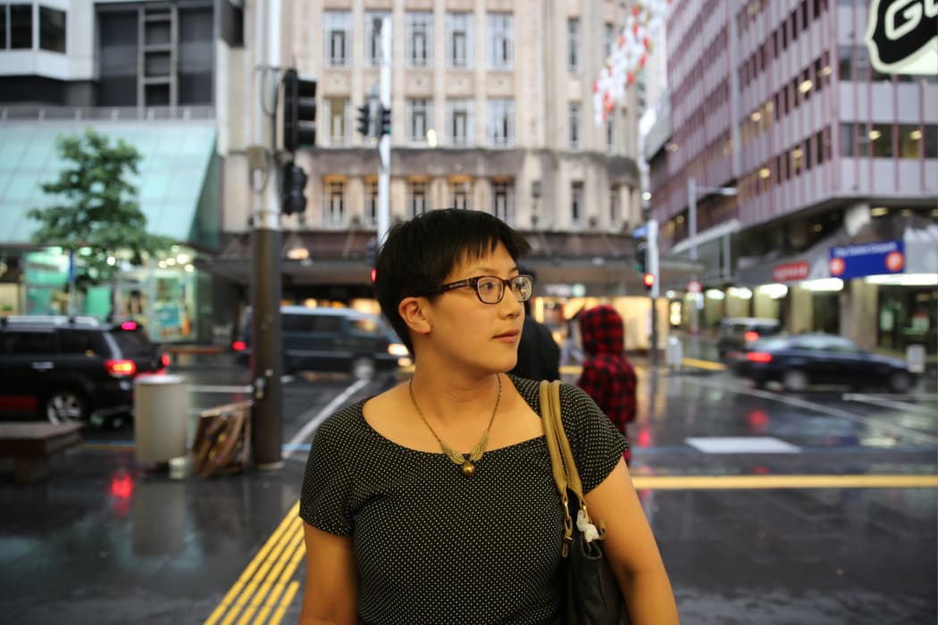 An image of Fern Seto standing on Queen Street