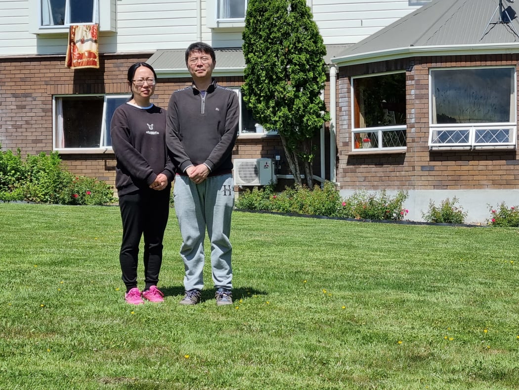 Lucy Wang and Hangfeng Ji stand to lose their house, which will be acquired under the Public Works Act.