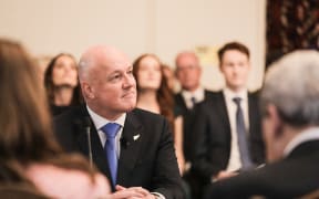 The formal swearing-in of the new coalition government by Governor-General Dame Cindy Kiro on 27 November, 2023.