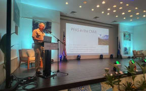 Travis Spaeth, chief engineer and safe drinking water program manager at the CNMI Bureau of Environmental and Coastal Quality.