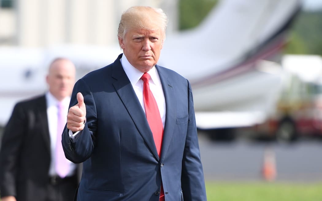 US President Donald Trump