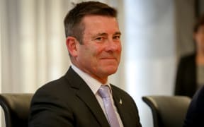 Michael Woodhouse after being appointed as a Minister 14.12.15.