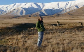 Jenny Bornholdt in Central Otago 2018. Image by Grahame Sydney.