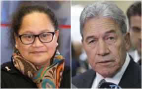 Missing New Zealand nurse Louisa Akavi and Foreign Affairs Minister Winston Peters.