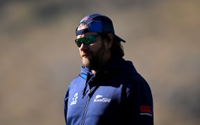 Coach Jacob Oram looks on during a New Zealand A Training Session, held at John Davies Oval, on the 11th of March 2024, in Queenstown, New Zealand. (Image by Joe Allison / Photosport)