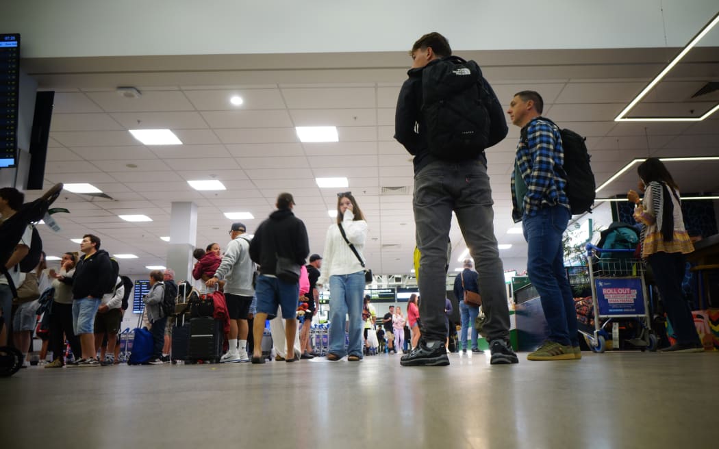 Auckland Airport on busiest day of year