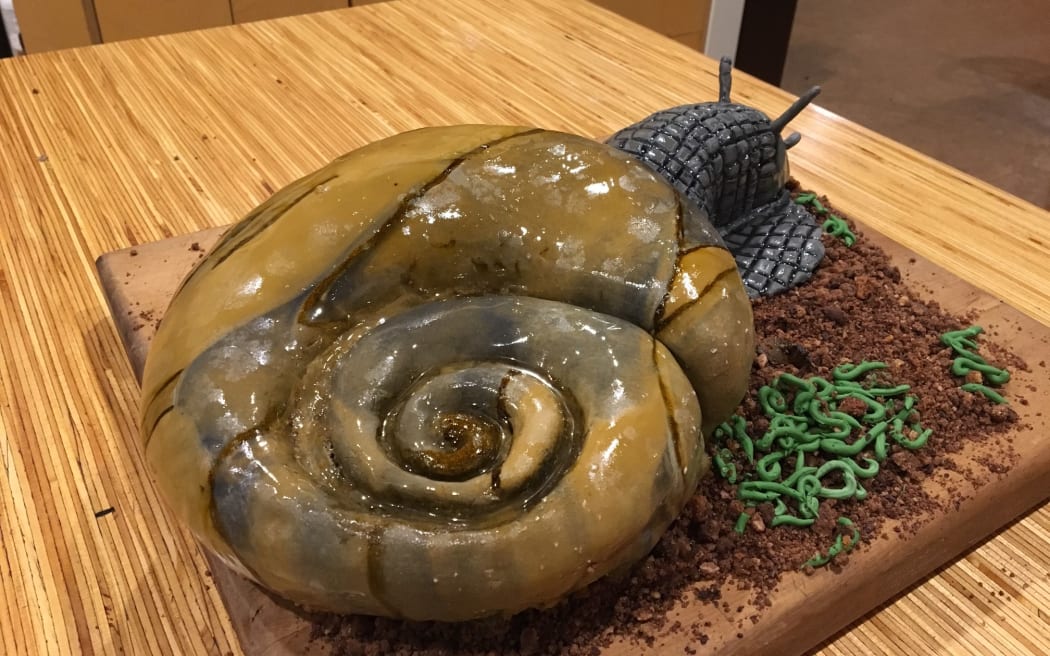 The winning Critter of the Week bake off cake