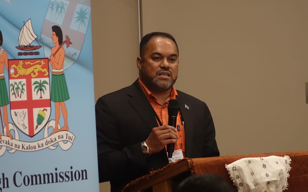 Fiji's High Commissioner to New Zealand Filimone Waqabaca