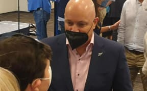 National Party Christopher Luxon at the 'state of the nation' event in Auckland on 9 March, 2022.