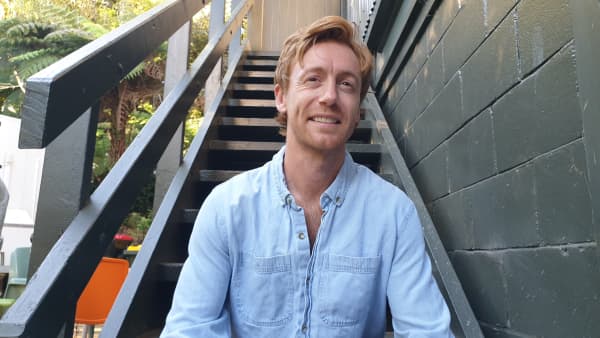 Six60 guitarist Ji Fraser.