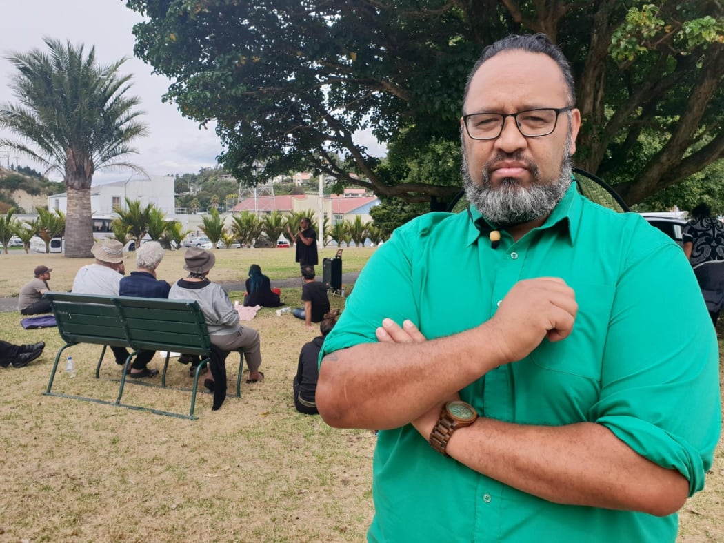 Jay Rerekura encouraged Ihumātao protesters to not give up.