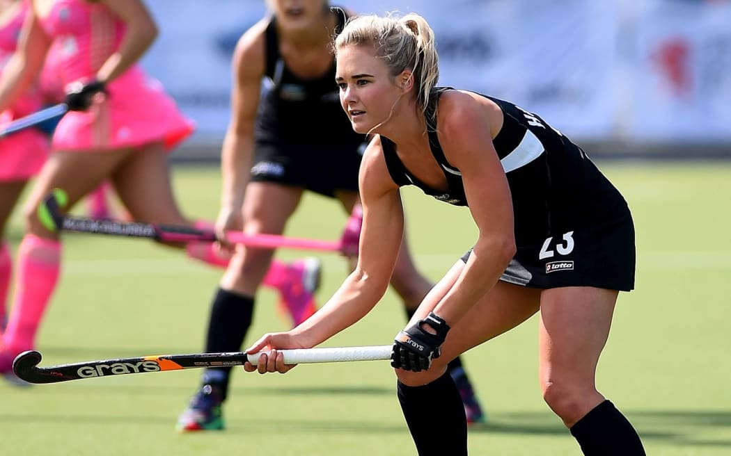 Black Sticks striker Charlotte Harrison
