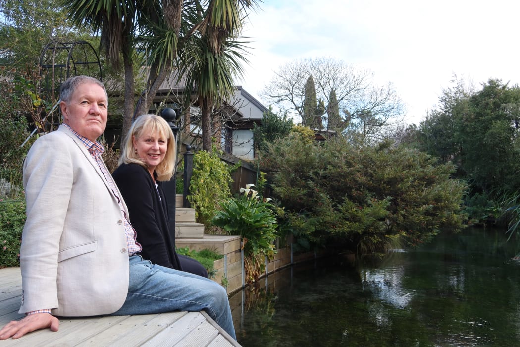 Springlands residents Helen and Tony Smale want the Marlborough District Council to treat Murphy’s Creek, pictured, as an ecosystem first and a drain second.