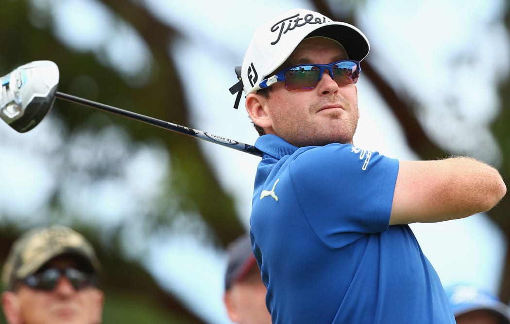 The New Zealand golfer Josh Geary was the only player not to finish over par after high winds in Fiji.