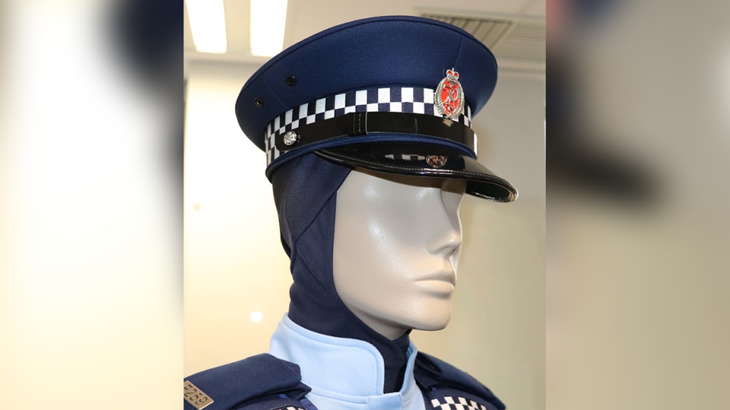 The new hijab for Muslim female NZ Police officers.