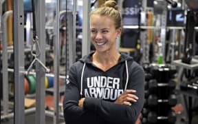 New Zealand canoeist Lisa Carrington.High Performance Sport New Zealand ( HPSNZ ) Media Day at AUT Millennium Institute. Thursday 31 March 2016. Copyright photo: Andrew Cornaga / www.photosport.nz