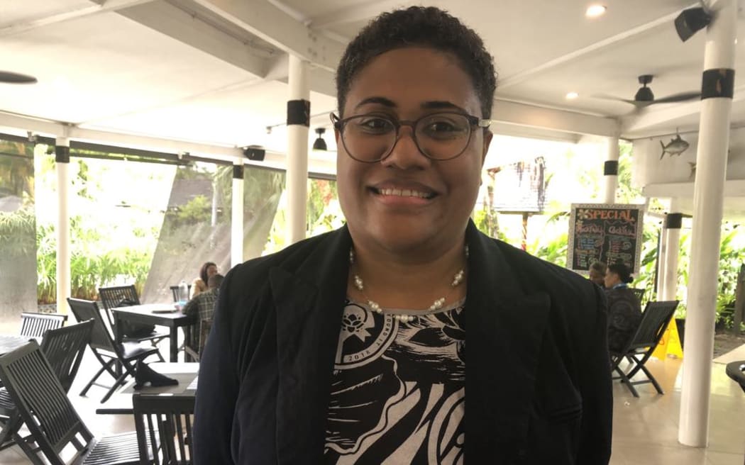 Miliana Iga is the head of the Pacific Youth Council at CHOGM to lobby for younger voices to be heard