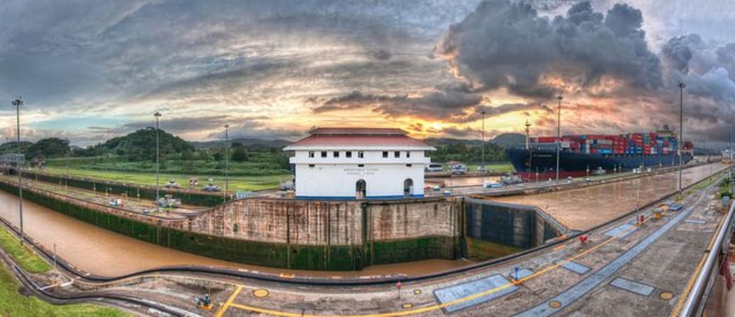 Panama Canal Panorama