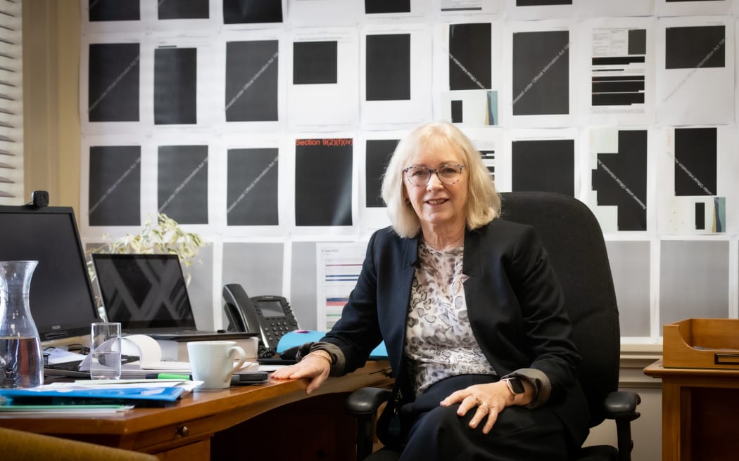 National MP Jacqui Dean in her office at Parliament, 8 June 2023