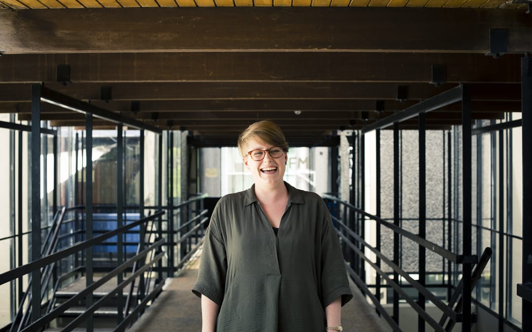Caitlin McIlhagga, the soon-to-be general manager of bFM.