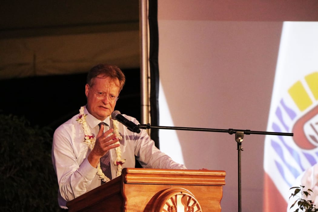 French High Commissioner in French Polynesia Rene Bidal