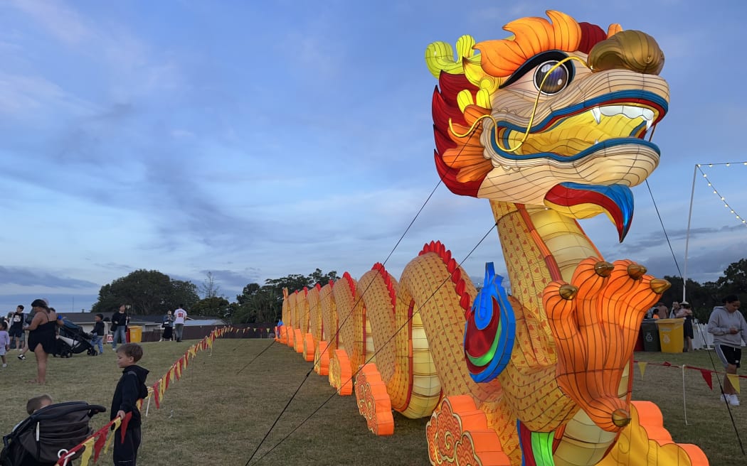 Auckland Lantern Festival returns with dazzling light displays RNZ News