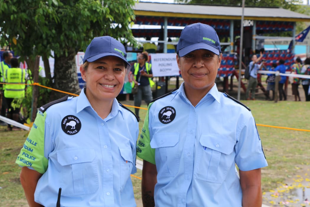 NZ Police in Bougainville.
